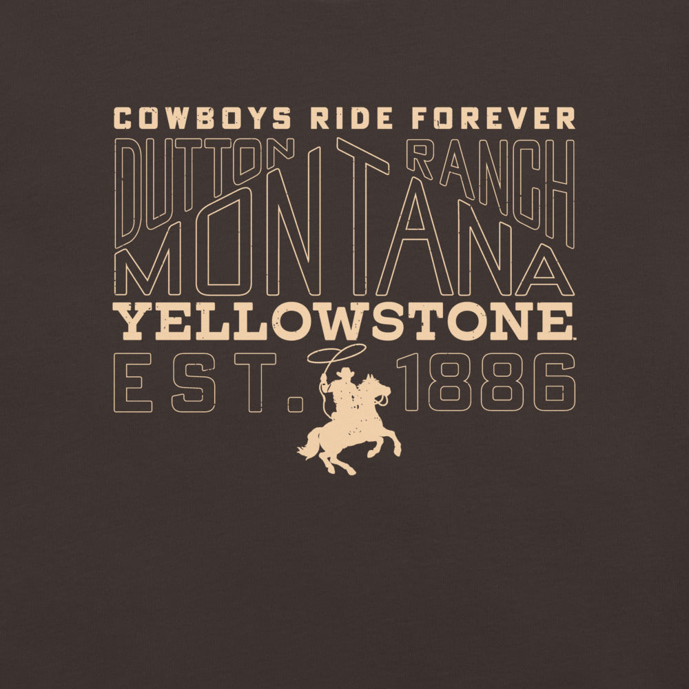 Yellowstone Cowboys Ride Forever Unisex T-Shirt