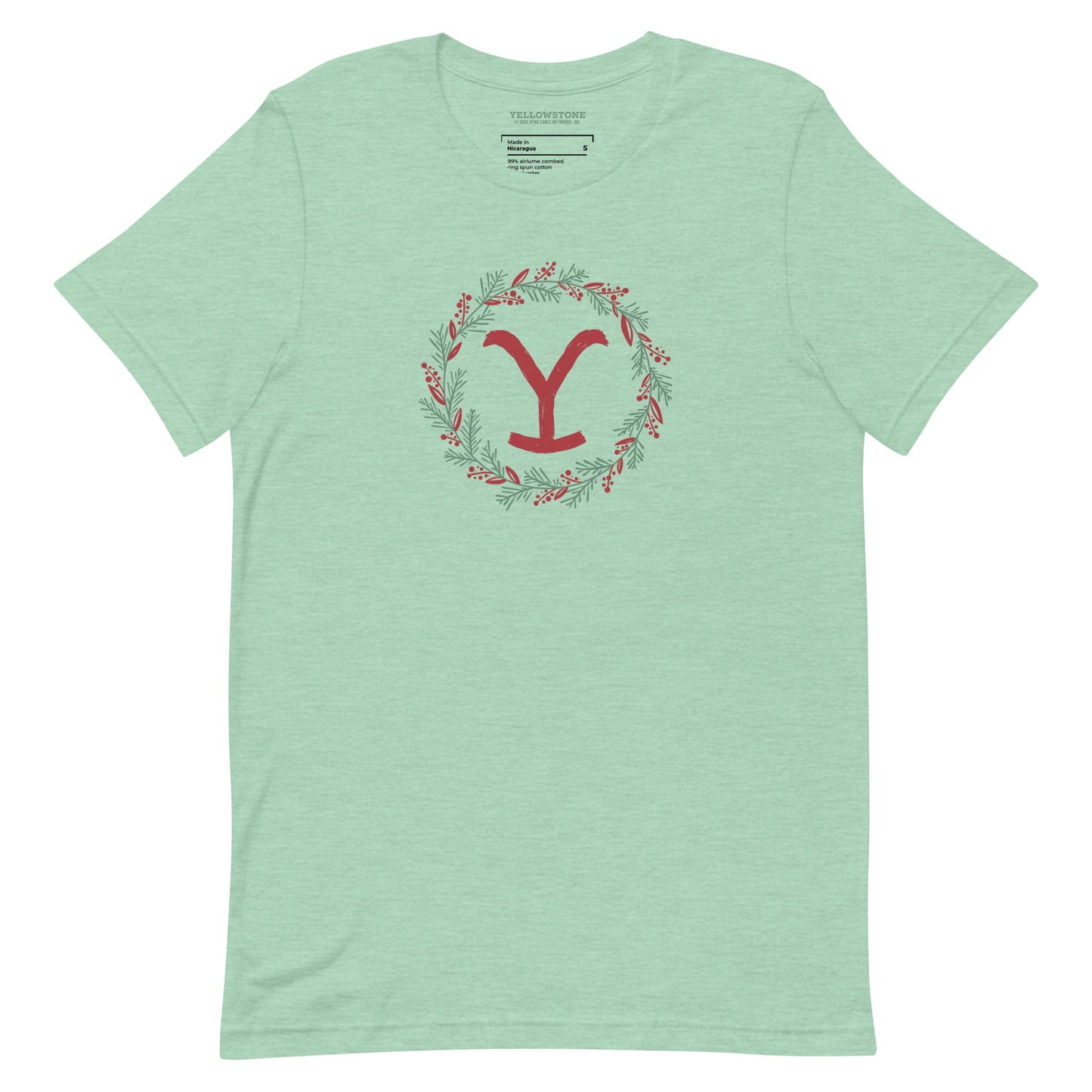 Yellowstone Holiday Wreath Unisex T-Shirt