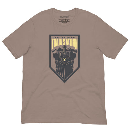 Yellowstone Take 'Em To The Train Station Badge Unisex T-Shirt