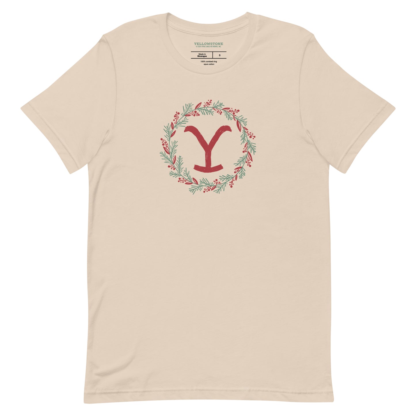 Yellowstone Holiday Wreath Unisex T-Shirt