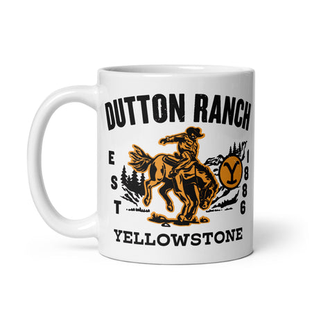 Yellowstone Dutton Ranch Cowboy Mug