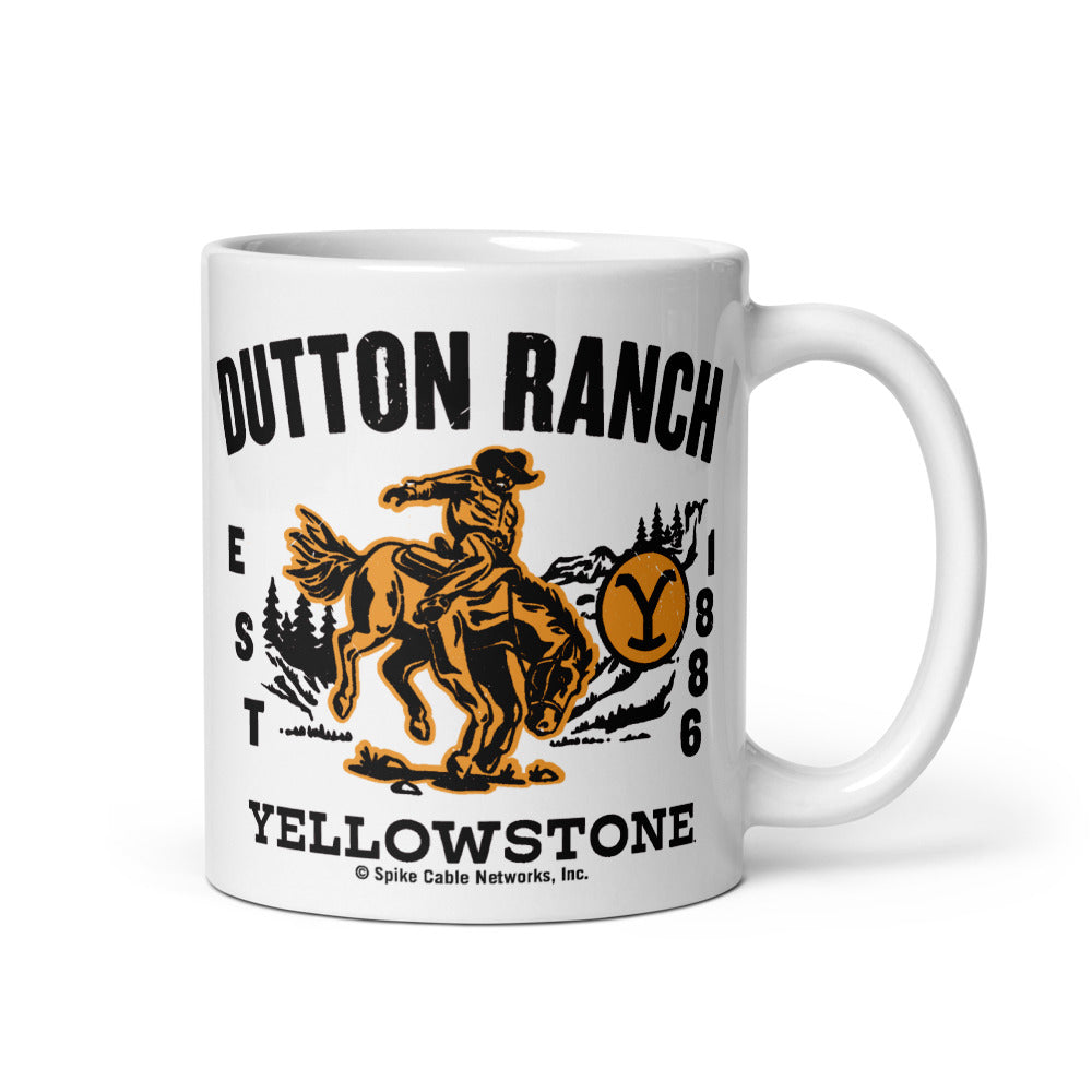 Yellowstone Dutton Ranch Cowboy Mug