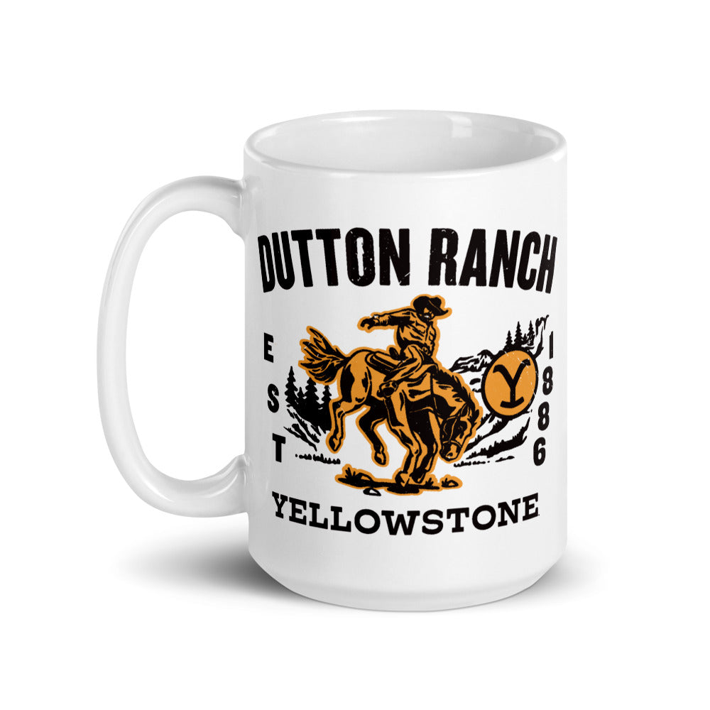 Yellowstone Dutton Ranch Cowboy Mug