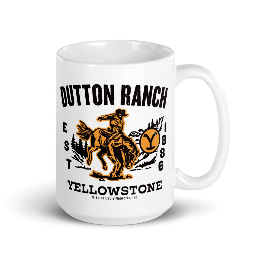 Yellowstone Dutton Ranch Cowboy Mug