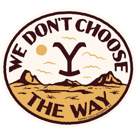 Yellowstone Patches Die Cut Sticker