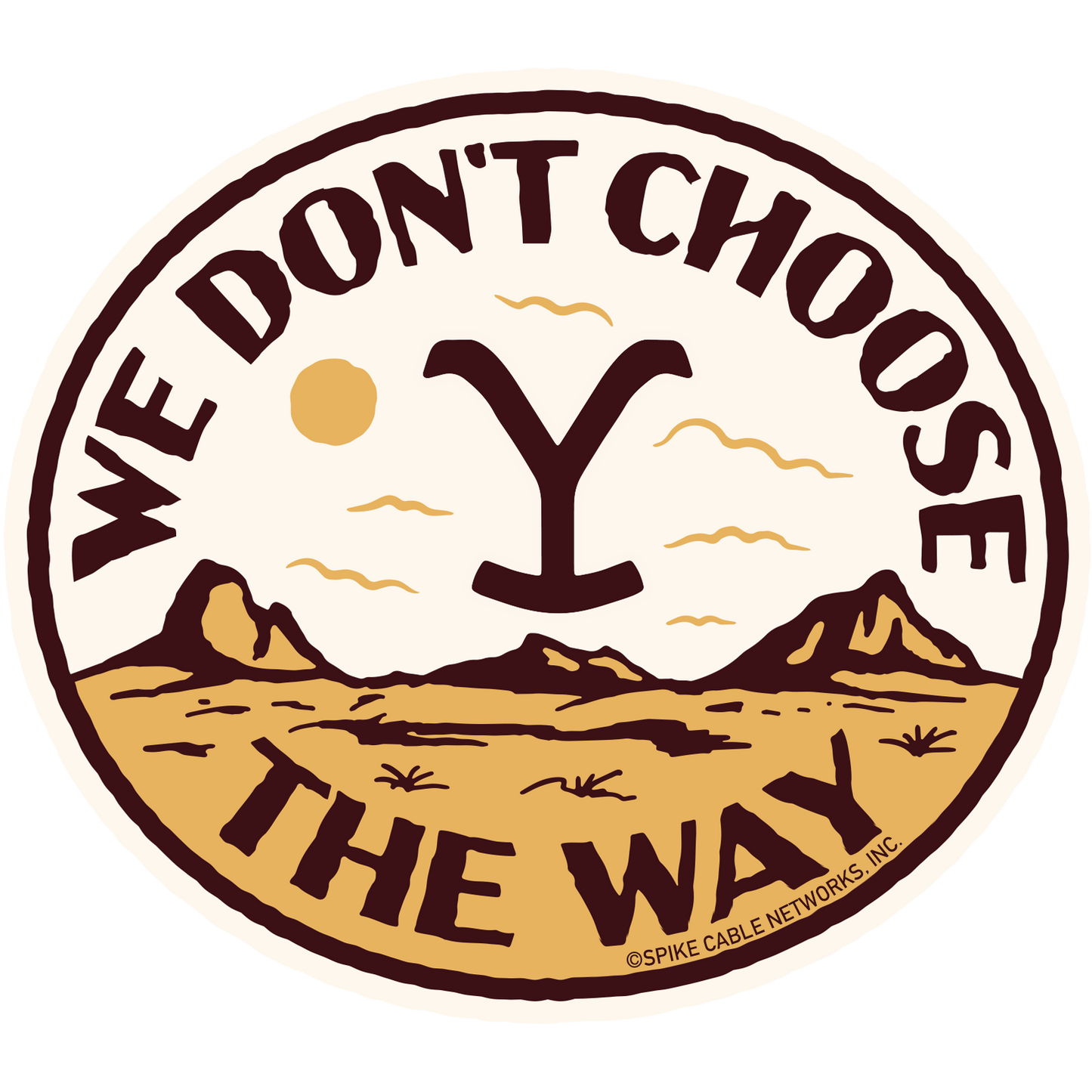 Yellowstone Patches Die Cut Sticker