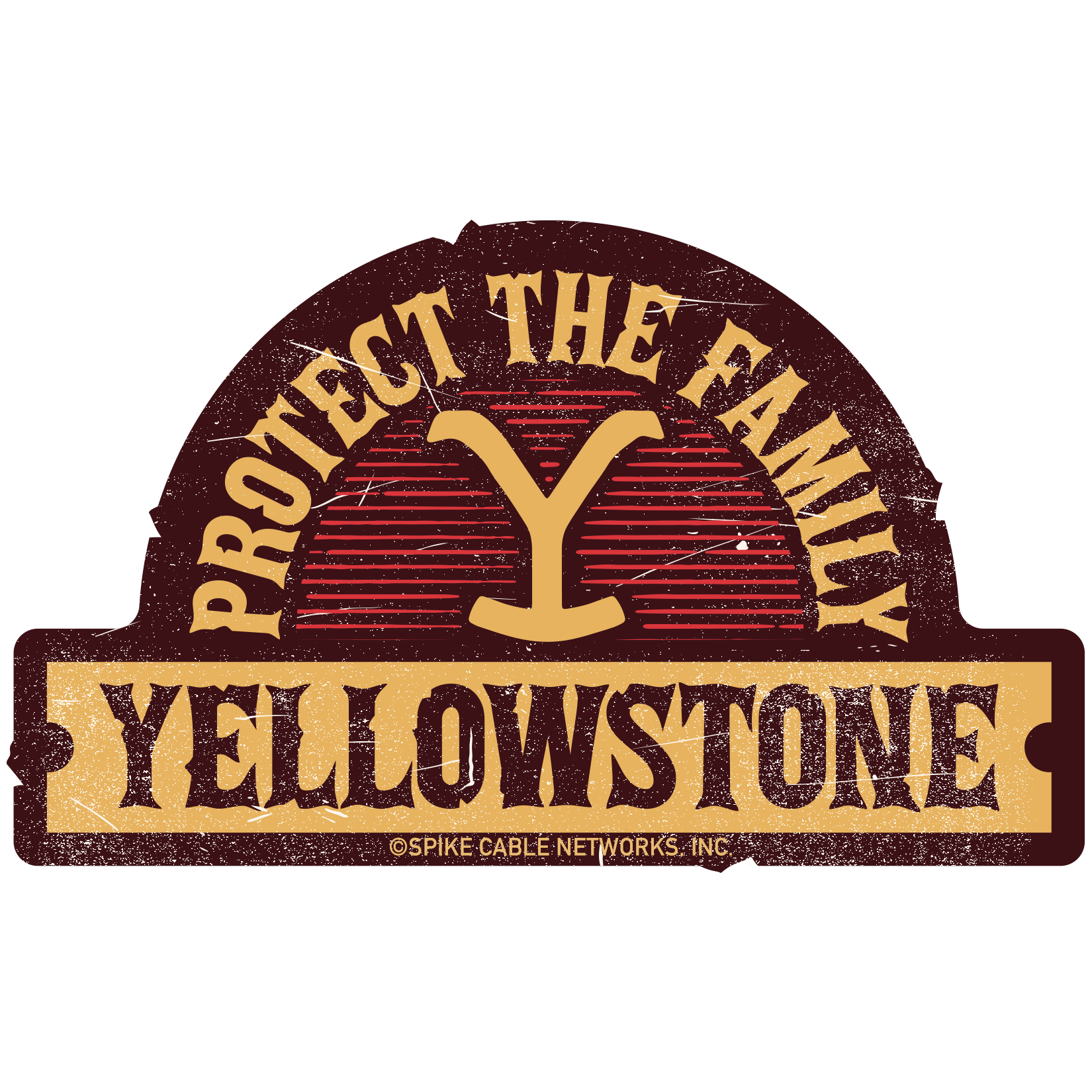 Yellowstone Dutton Ranch Patch Stickers Assorted Pack of 3 ...
