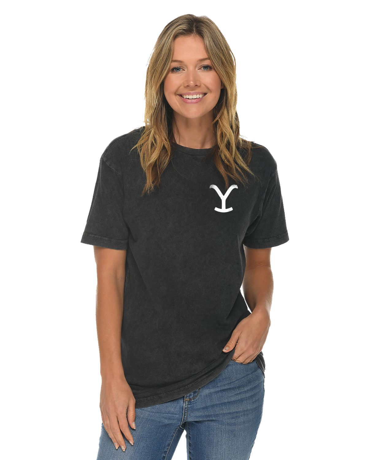 Yellowstone Logo Unisex Black Vintage Short Sleeve T-Shirt