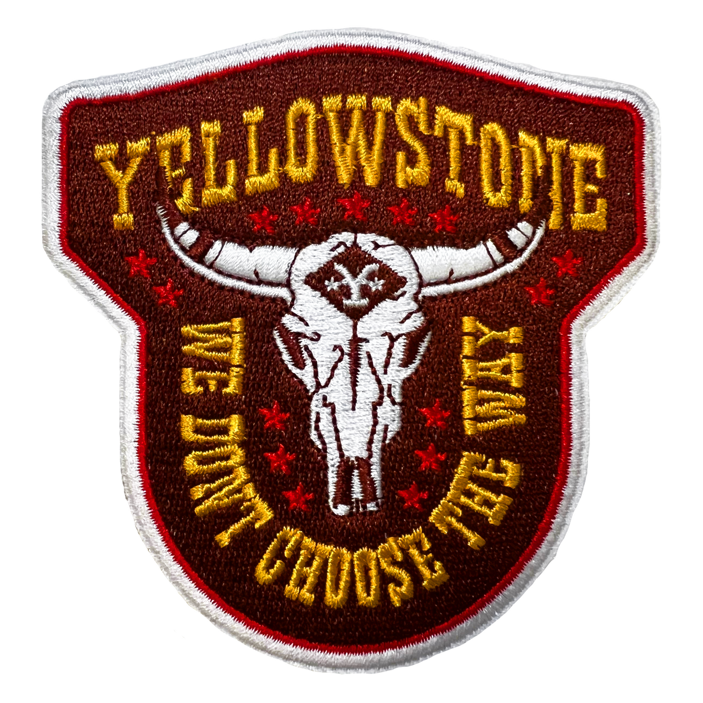 Yellowstone Dutton Ranch Iron On Patches - Pack of 3