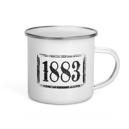 Yellowstone 1883 Logo Enamel Mug