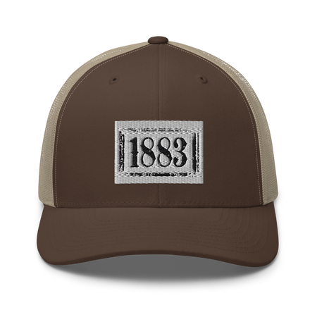 Yellowstone 1883 Logo Retro Trucker Hat