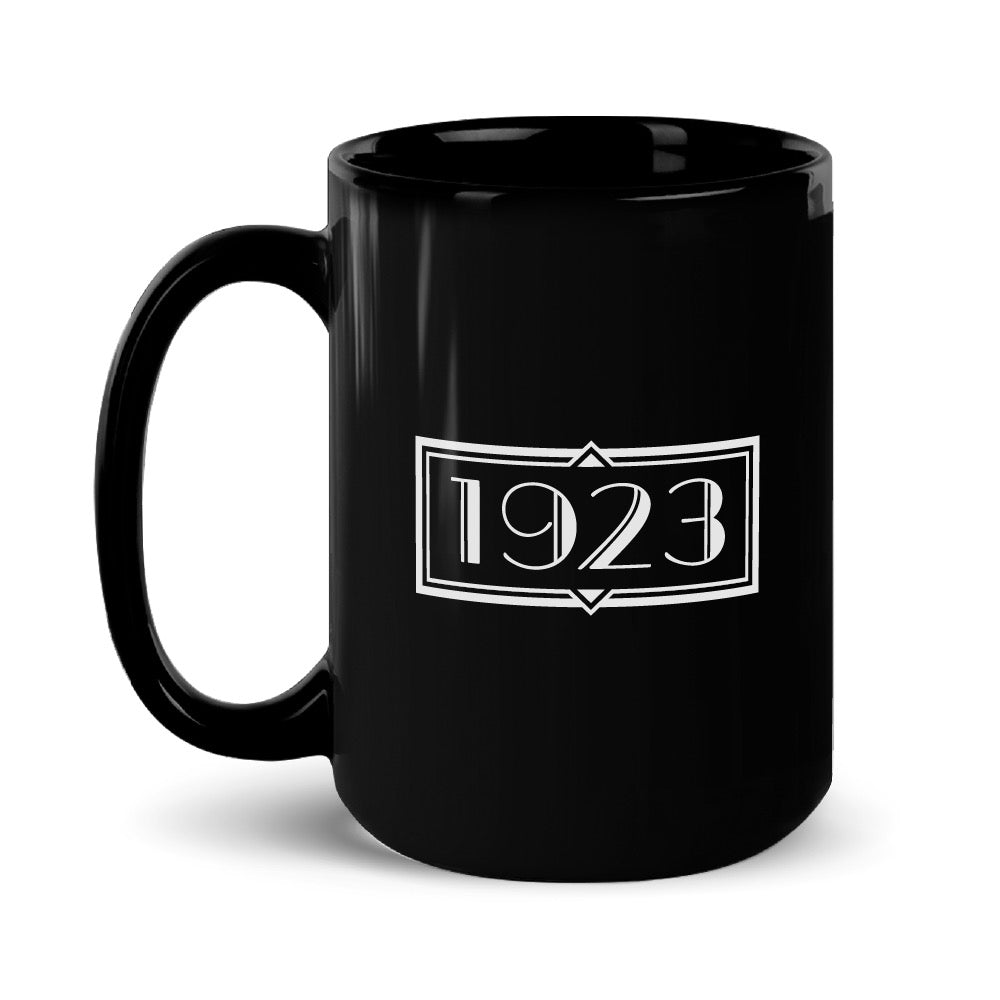 Yellowstone 1923 Logo Black Mug