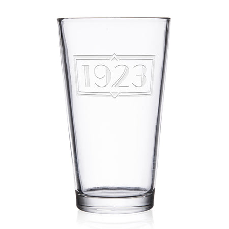 Yellowstone 1923 Logo Laser Engraved Pint Glass