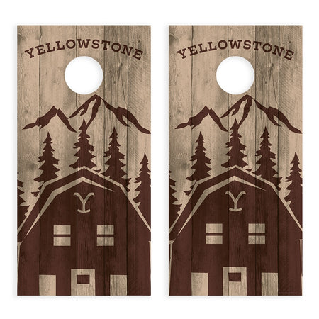 Yellowstone Dutton Ranch Cornhole Full Set