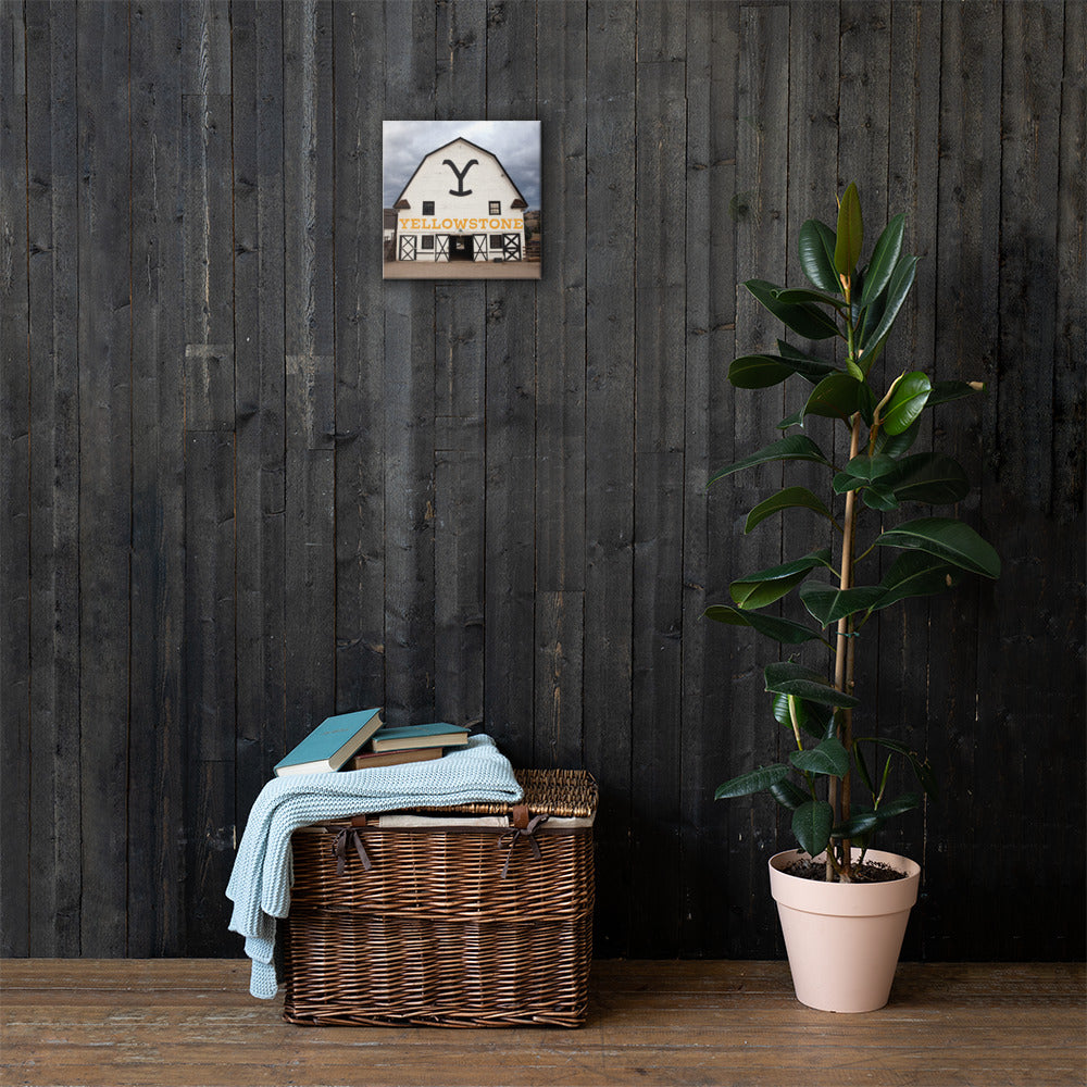 Yellowstone Barn Canvas