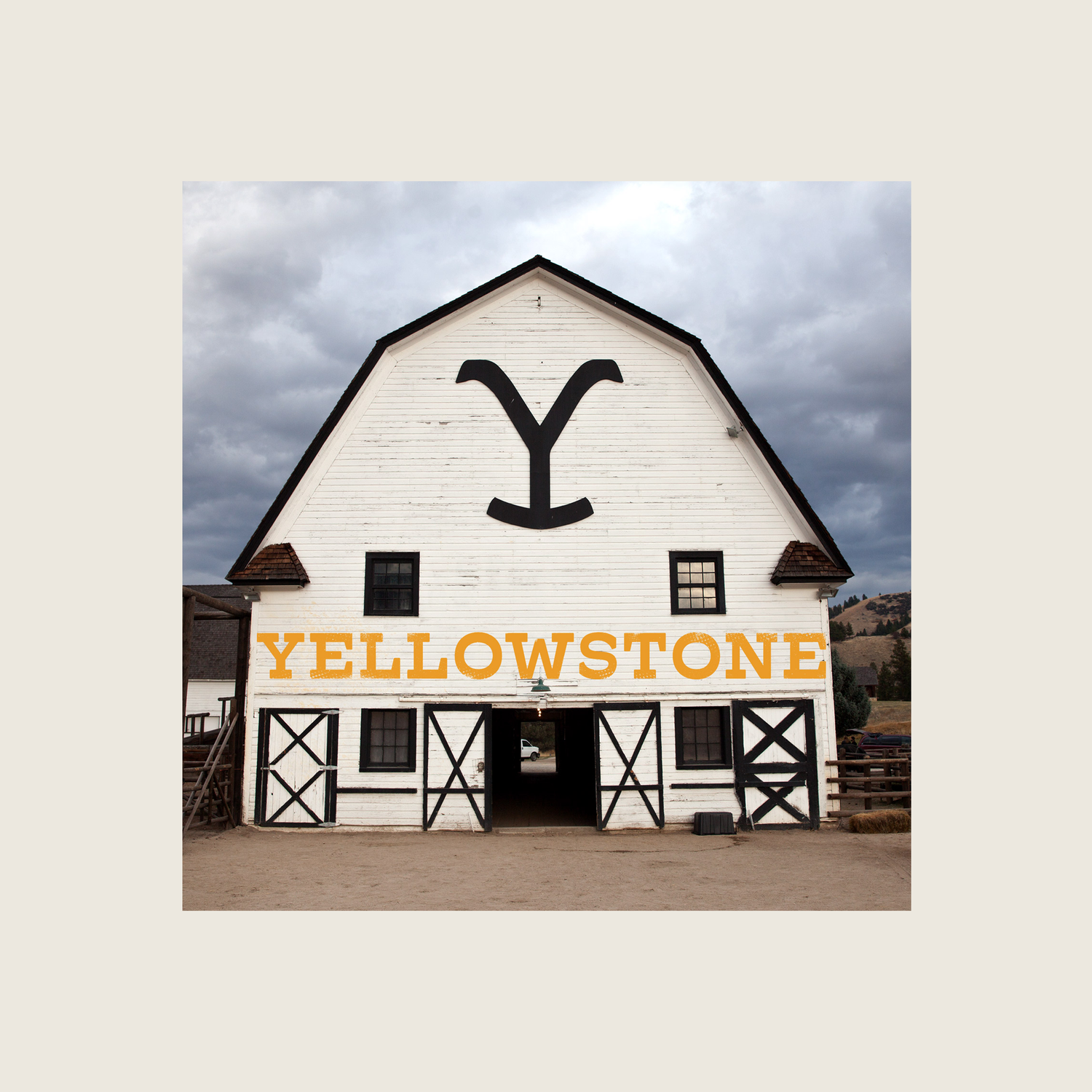 Yellowstone Barn Canvas