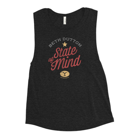 Yellowstone Beth Dutton State of Mind Women's Muscle Tank Top