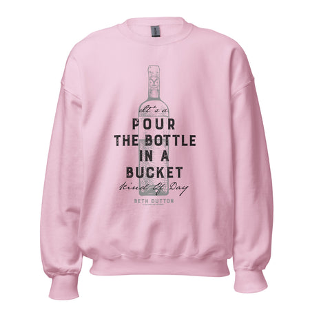 Yellowstone Pour The Bottle In The Bucket Crewneck Sweatshirt