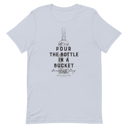 Yellowstone Pour The Bottle In The Bucket Adult Short Sleeve T-Shirt