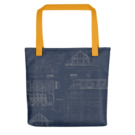 Yellowstone Historic Blueprint Tote