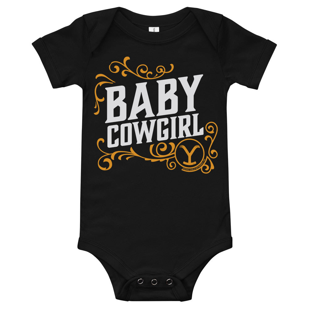 Yellowstone Baby Cowgirl Baby Bodysuit