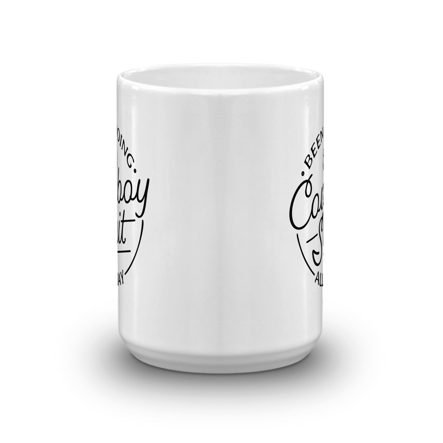 Yellowstone Cowboy White Mug