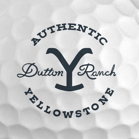 Yellowstone Dutton Ranch Golf Ball Set of 6