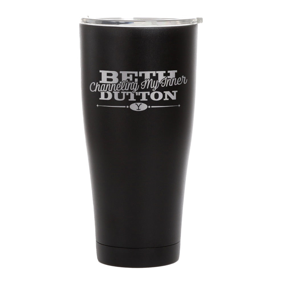 Channeling My Inner Rage Yellowstone Channeling My Inner Beth Dutton Tumbler