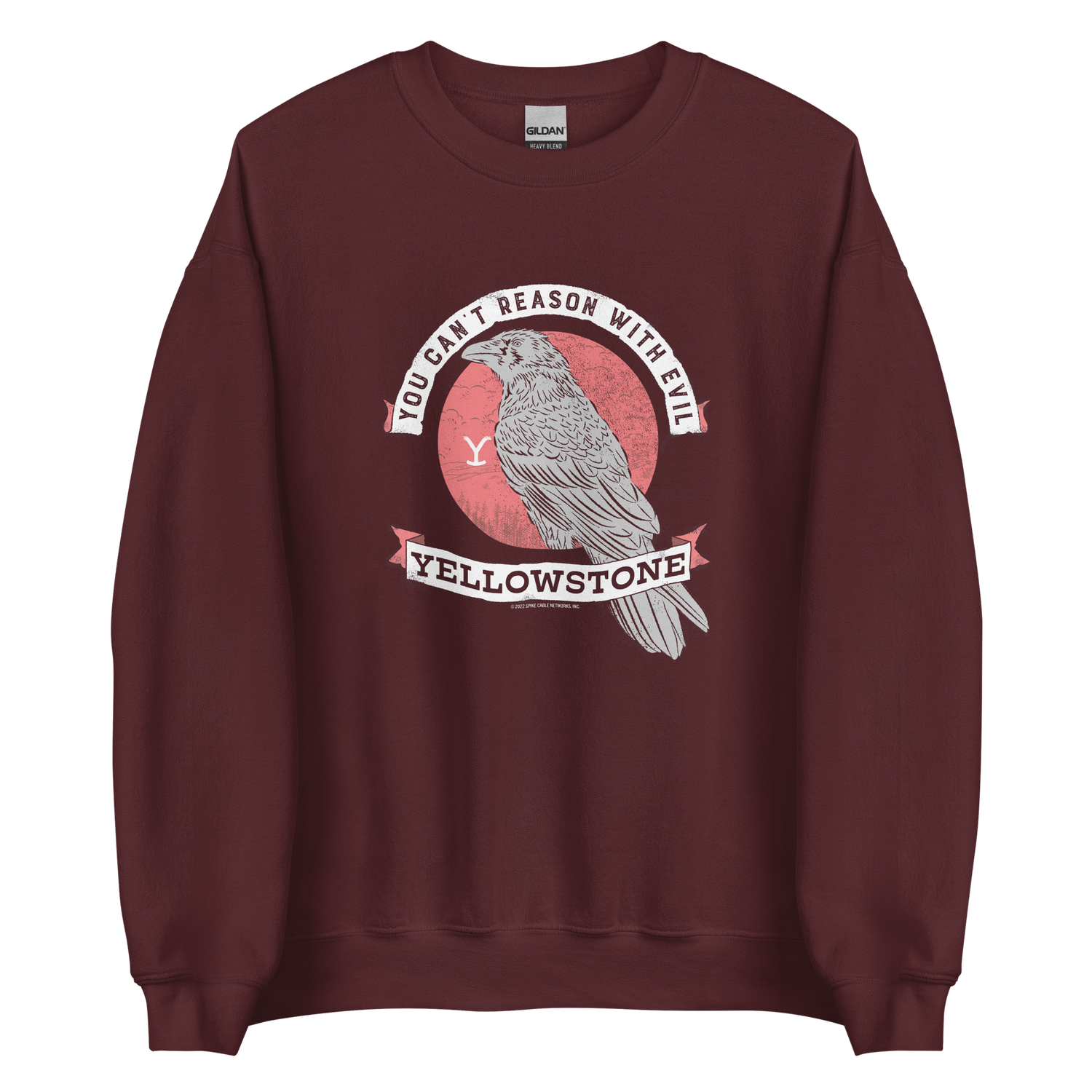 Yellowstone Can't Reason With Evil Crewneck Sweatshirt