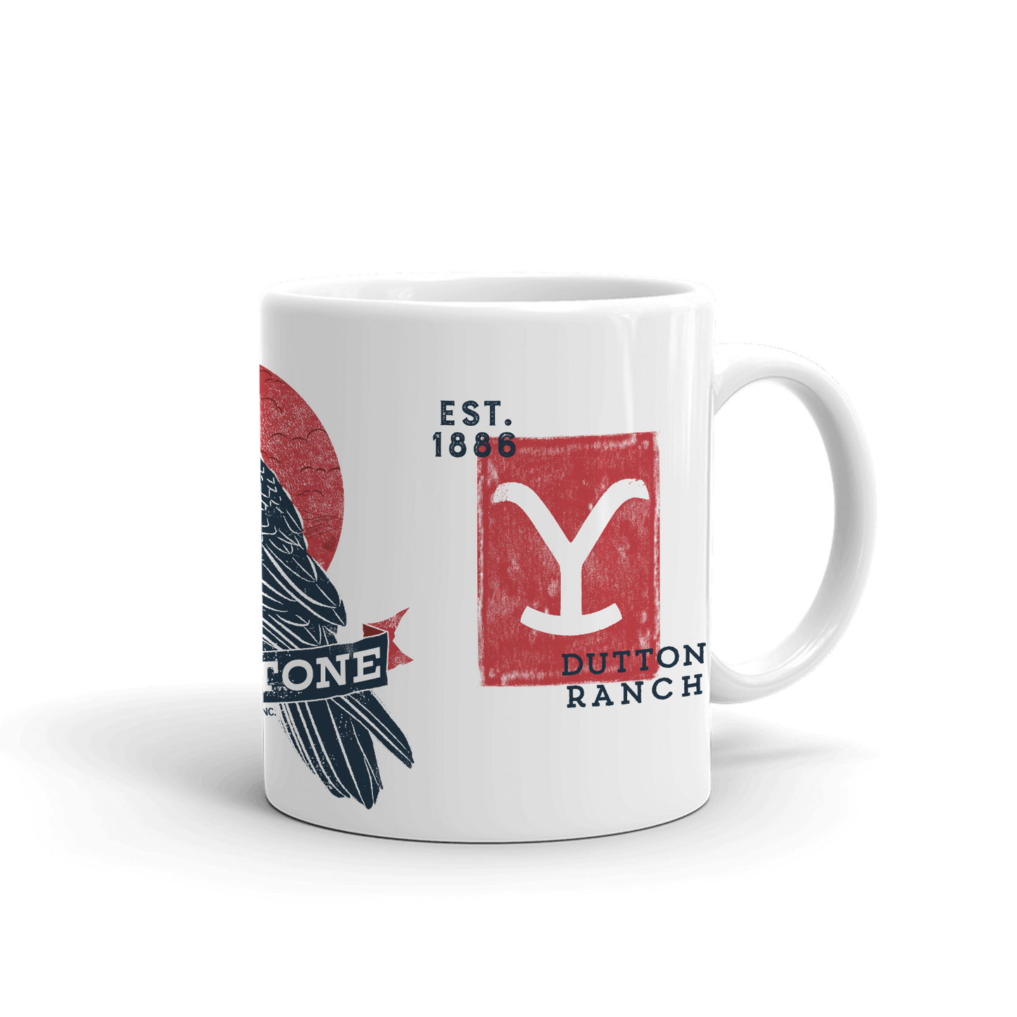 Yellowstone Can't Reason With Evil White Mug