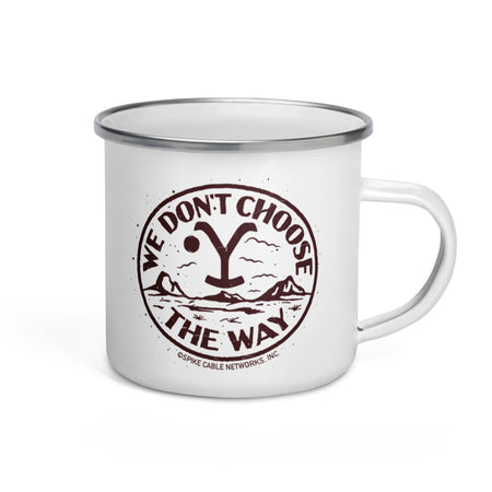 Yellowstone Choose the Way Enamel Mug