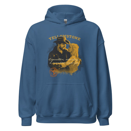 Yellowstone Cigarettes Whiskey and You Hooded Sweatshirt