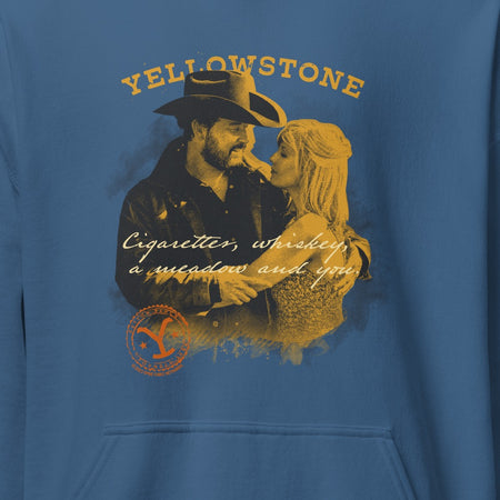 Yellowstone Cigarettes Whiskey and You Hooded Sweatshirt