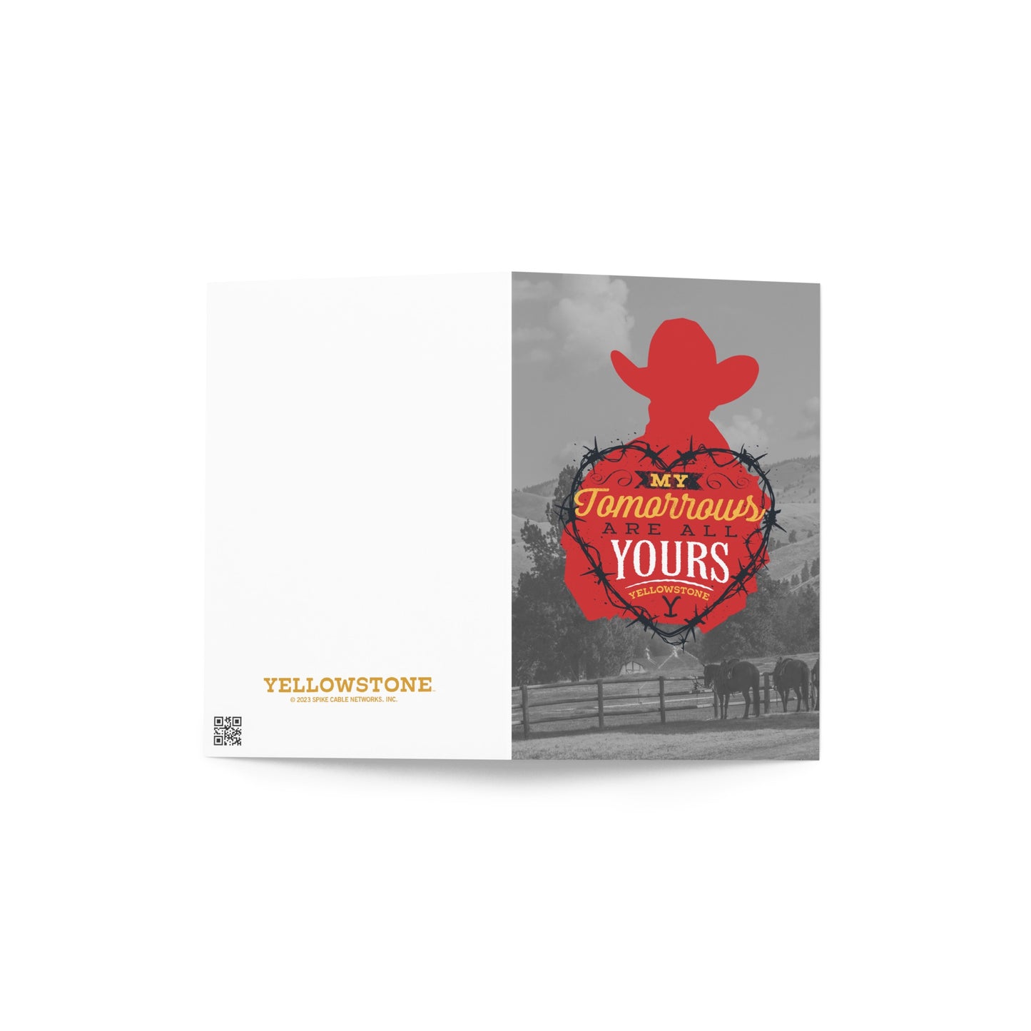 Yellowstone My Tomorrows Are All Yours Scenery Greeting Card