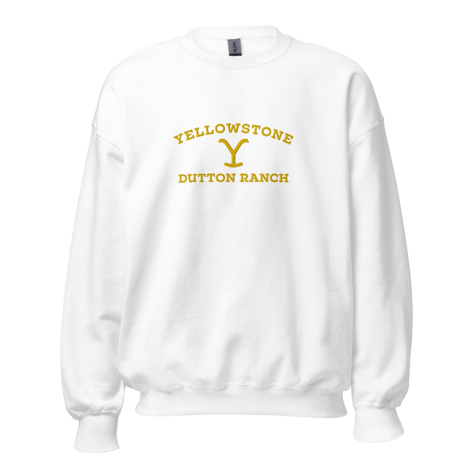 Yellowstone Dutton Ranch Logo Embroidered Sweatshirt | Yellowstone Shop