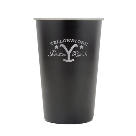 Yellowstone Dutton Ranch Star Steel Pint Glass