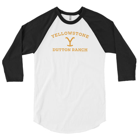 Yellowstone Dutton Ranch Unisex 3/4 Sleeve Raglan Shirt