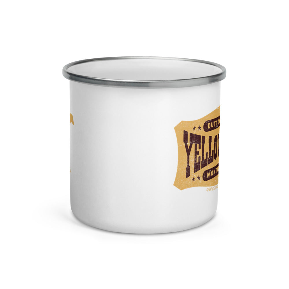 Yellowstone Patches Enamel Mug