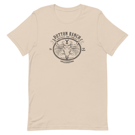 Yellowstone Dutton Ranch Protect the Family Neutral Adult T-Shirt