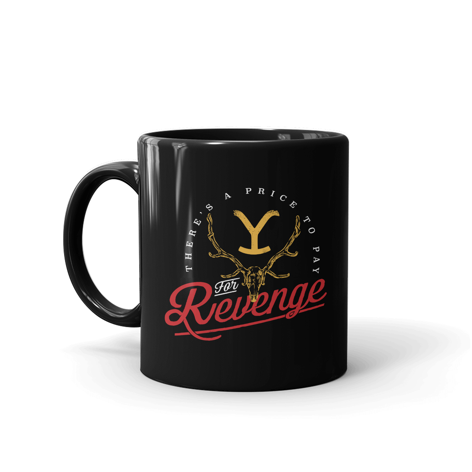 Yellowstone Revenge Black Mug