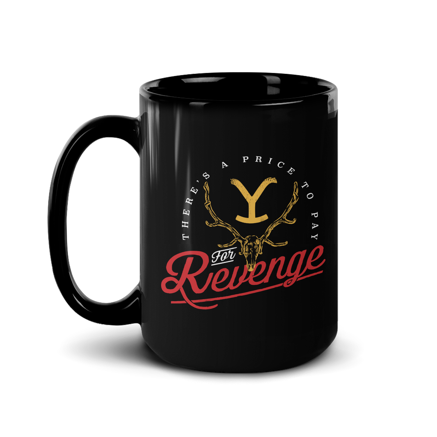 Yellowstone Revenge Black Mug