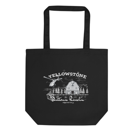 Yellowstone Dutton Ranch Scenery Eco Tote Bag