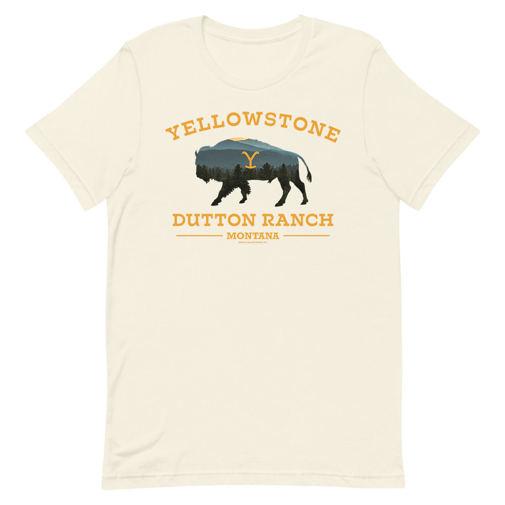 Yellowstone Dutton Ranch Bull Adult Short Sleeve T-Shirt