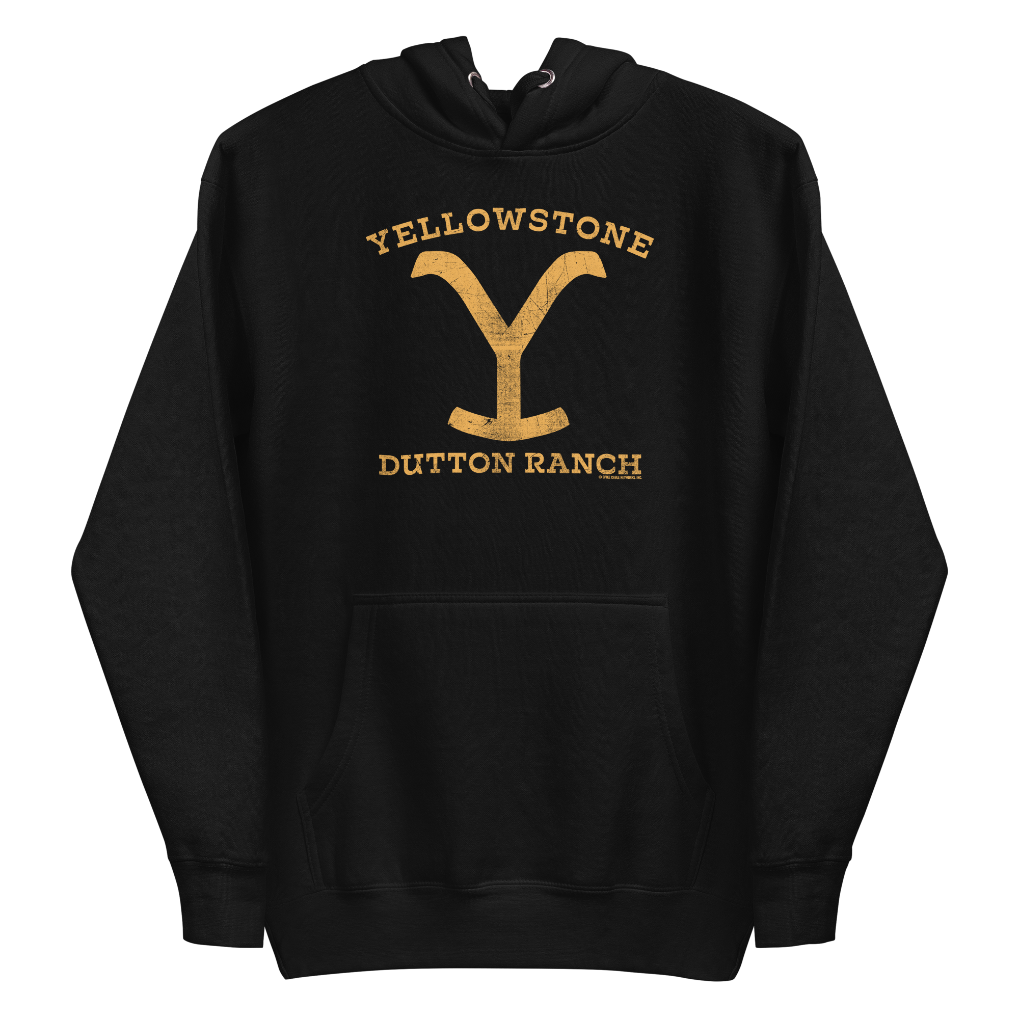 Yellowstone Large Gold Dutton Ranch Logo Sweat à Capuche