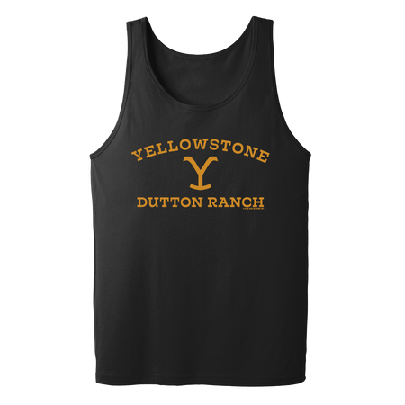 Yellowstone Dutton Ranch Logo Adult Tank Top