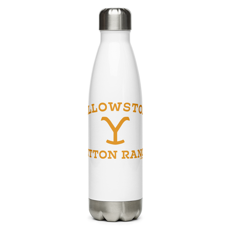 Yellowstone Dutton Ranch Logo Stainless Steel Water Bottle