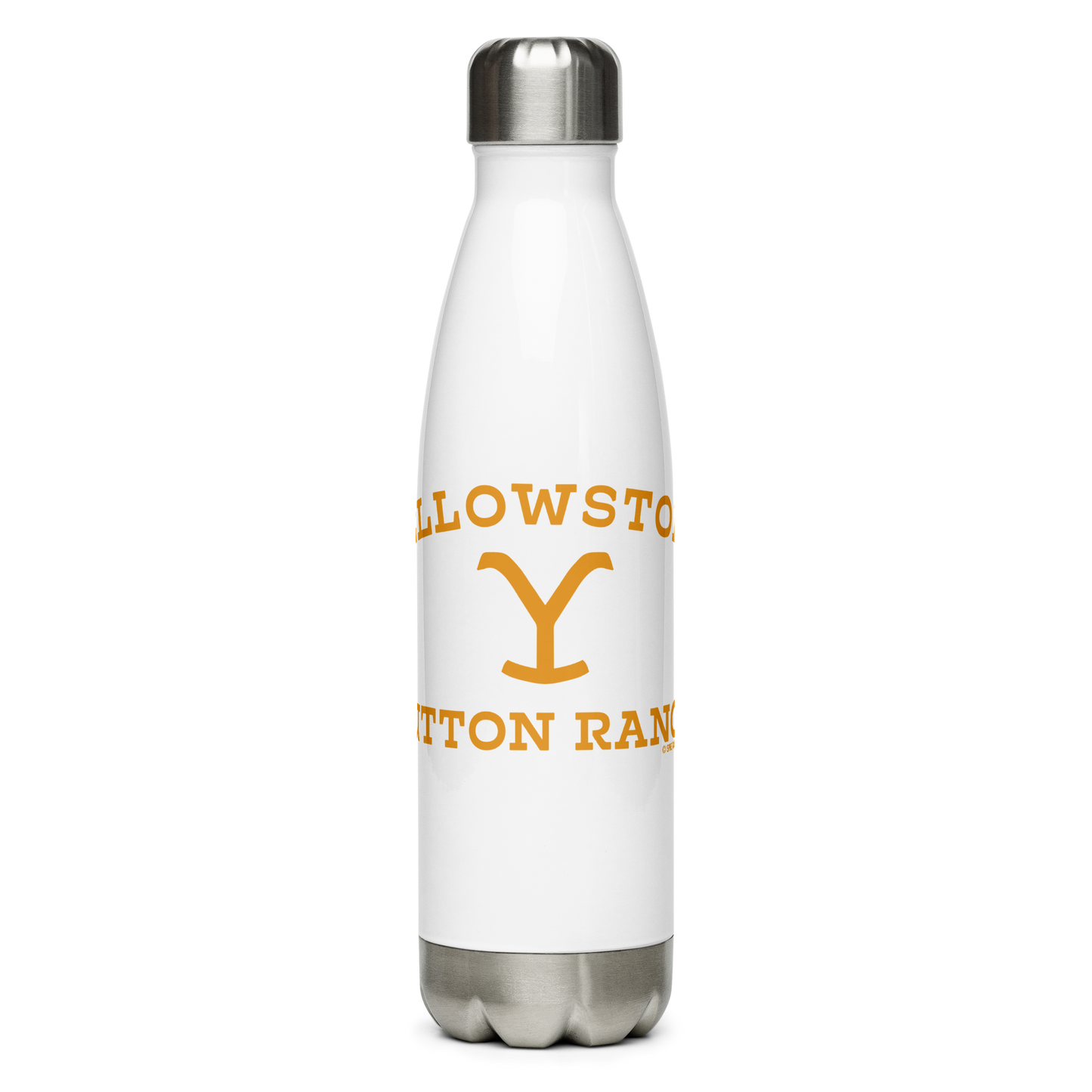 Yellowstone Dutton Ranch Logo Stainless Steel Water Bottle