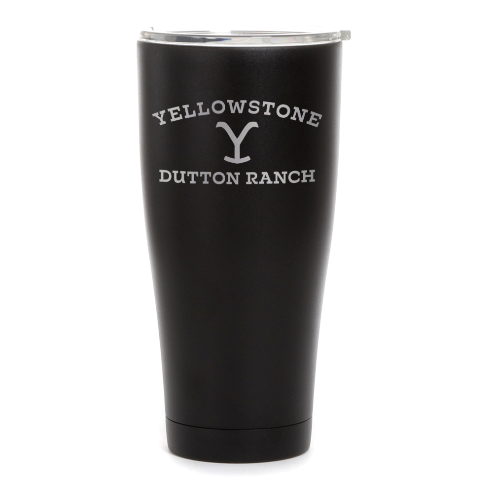 Yellowstone Dutton Ranch Logo Laser Engraved SIC Tumbler