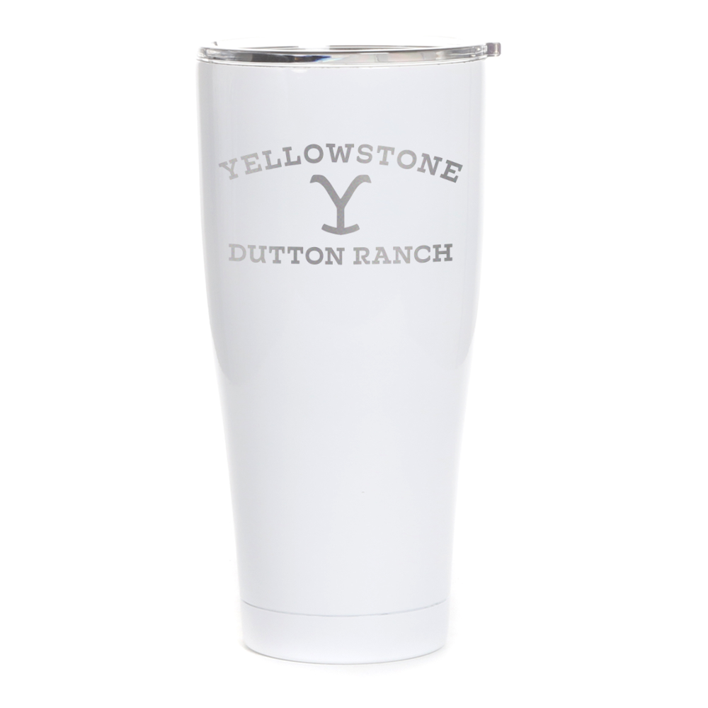 Yellowstone Dutton Ranch Logo Laser Engraved SIC Tumbler