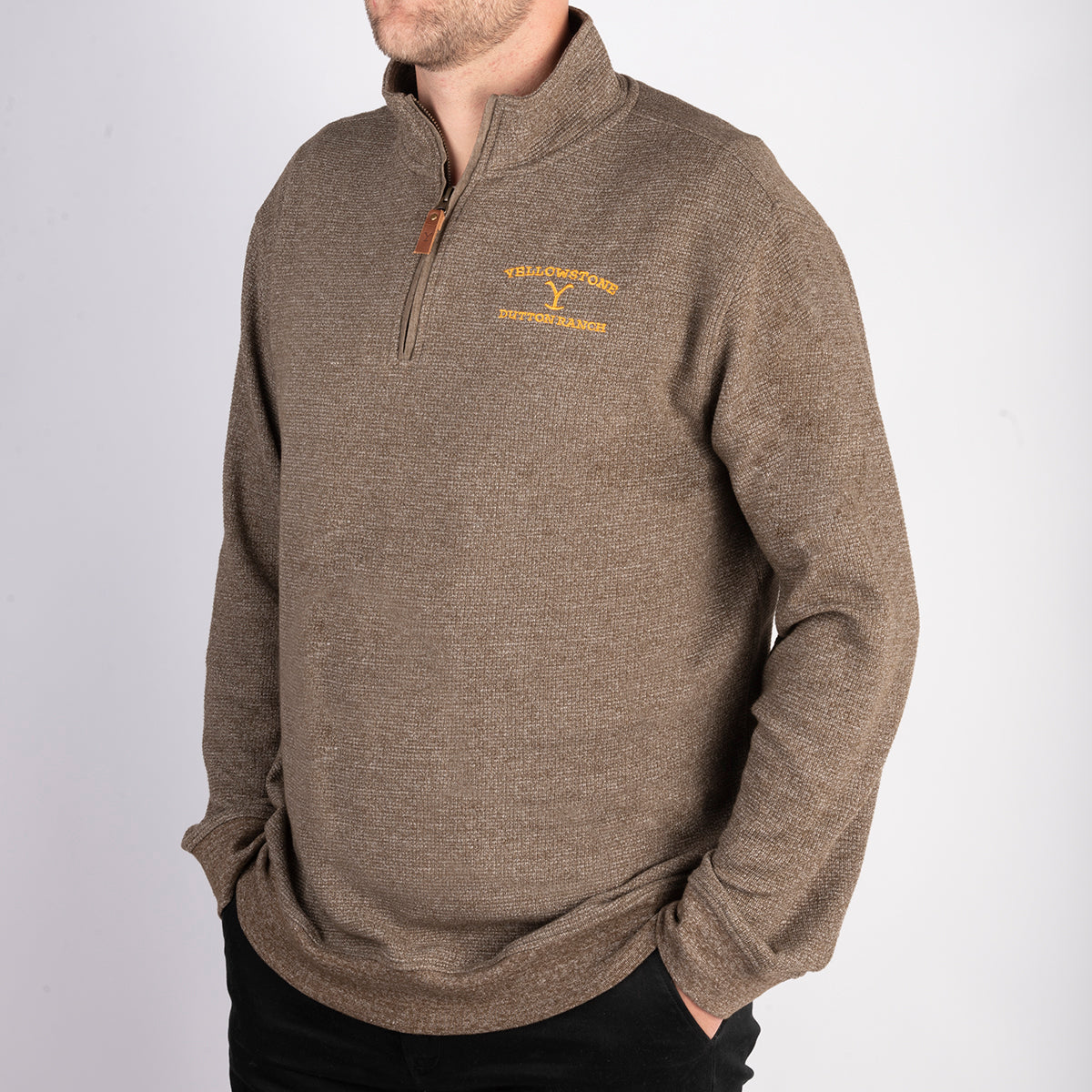 Yellowstone fleece pullover sale